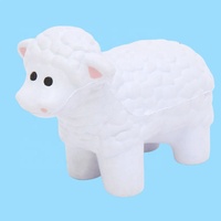 Cadeaux promotionnels promotionnels balle anti-stress animaux personnalisé forme de vache balles anti-stress réduction de pression balle anti-stress