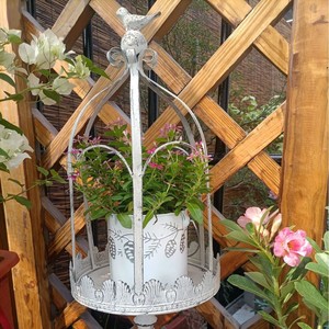 Plateaux de support pour plantes de style français pour la décoration de jardin, l'aménagement de balcon et les treillis de plantes grimpantes - Product Image 2