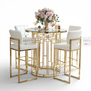 <span class=keywords><strong>Tabouret</strong></span> <span class=keywords><strong>de</strong></span> <span class=keywords><strong>bar</strong></span> moderne en velours carré et acier inoxydable argenté avec dossier bas pour hôtel et usage extérieur - Product Image 3