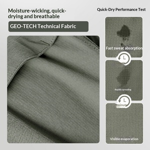 <span class=keywords><strong>Camicia</strong></span> Sportiva da <span class=keywords><strong>Uomo</strong></span> Serie Mountain River, Estiva, Traspirante, ad Asciugatura Rapida, a Maniche Lunghe, per Escursionismo e Alpinismo - Product Image 4