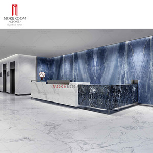 Mármol Azul Bolivia Bahía Dolomita, Efecto Real, Losas Gruesas Pulimentadas, Diseño Moderno para Villas, Alta Dureza, Baja Absorción - Product Image 5