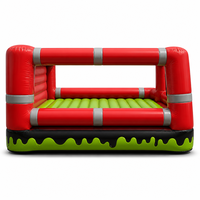 Arena Inflable Toxic Joust, Arena Deportiva de PVC Ecológica para Exteriores