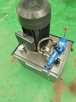 Nouvelle unité de puissance hydraulique HAOYUAN 5,5 kW 400 V 380 V à commande manuelle, haute pression avec roulement à billes pour le test de cylindres et de matériaux