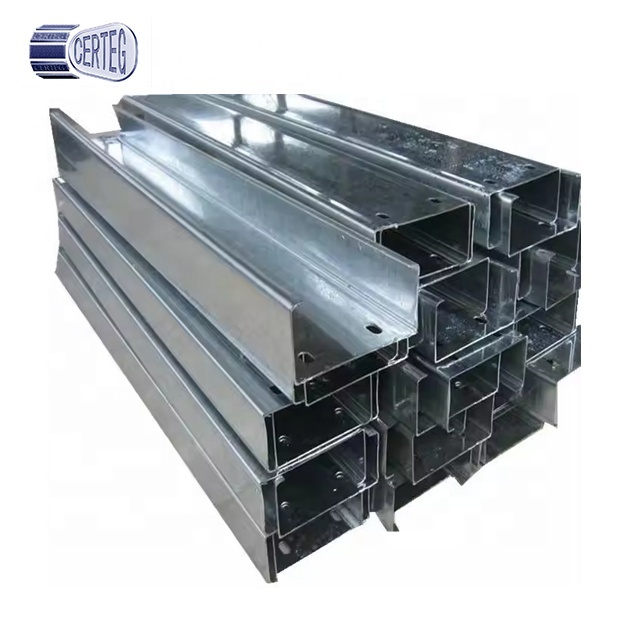 Galvanized Steel U Channel for Construction | Cold Rolled U Shaped Steel Channel Bar | Custom Size Structural U Channel