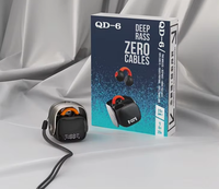 Écouteurs intra-auriculaires à clipser très populaires, chipset Jerry, matériau PC+ABS, chargement Type-C, non intra-auriculaires, sportifs, tendance, autonomie inférieure à 3 heures