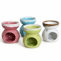 Meilleures Ventes Brûleur d'huiles essentielles et d'encens en céramique pour cire de bougie et aromathérapie