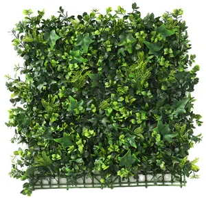 人工芝グリーン壁プラスチックグリーングラス垂直ガーデンホーム用人工植物