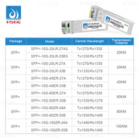 SFP 10G Bidi Sfp Transceiver 40km ER Sfp Modul Optik DDM Modul Transceiver Kompatibel dengan CS H3C
