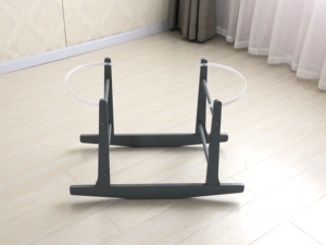 Berceau moderne pour bébé, support à bascule, berceau en bois de pin, chambre à coucher, hôpital - Product Image 5