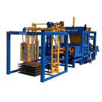 Máquina Automática de Alta Calidad QT4-25D para Fabricar Bloques de Hormigón, Ladrillos Huecos y Adoquines Entrelazados, Precio en India