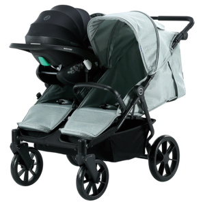Bán buôn Twin xe đẩy em bé prams và xe đẩy em bé với Giỏ Lớn Xe đẩy đôi cho cặp song sinh em bé và trẻ mới biết đi - Product Image 4