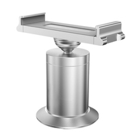 Support de tablette réglable en alliage d'aluminium pour tablettes de 12 pouces et moins, support de tablette extensible à pince pour bureau