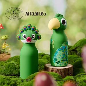 2026 New Animal Shape Kids Water Bottle Colorful Cartoon Duck Peacock Pig Design Reusable Drinkware Wholesale - Product Image 3
