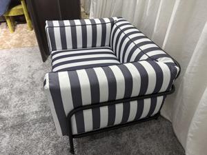 Muebles Disen para Exteriores, Sofá Individual con Estructura Metálica, Sofá de Jardín Impermeable, Conjunto de Sofás para Exteriores - Product Image 5