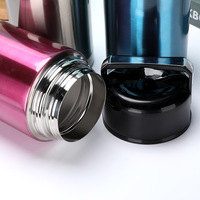 Termo de Acero Inoxidable de Doble Pared con Aislamiento al Vacío, de Gran Capacidad (1L), para Sopa, Comida Caliente, Personalizable