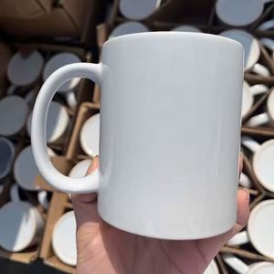 Promotional Custom LOGO Ceramic Mug Pure White with 12oz Capacity Hot Sublimation Technology Printing Business, Office <b>Gifts</b> - Product Image 2