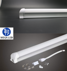 Tube LED T8 sans scintillement, lumière intégrée, 2 pieds (0,6 m), 10W 12W, avec couvercle en aluminium et <span class=keywords><strong>PC</strong></span>, double alimentation, pour supermarchés et magasins commerciaux - Product Image 5