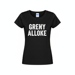 T-shirt nera personalizzata con stampa grafica |   Supporto OEM/ODM - Product Image 4