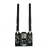 Carte de développement ESP32-2D, double carte ESP32 NRF24L01, module émetteur-récepteur NRF24L01, carte RF sans fil 2,4 GHz ESP32 WiFi BLE