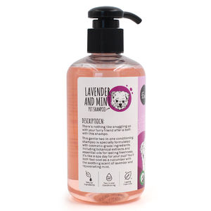 Fabricant en gros peau sensible shampooing de bain pour animaux de compagnie shampooing hydratant parfumé à la lavande longue durée pour tous les chiens chats - Product Image 2