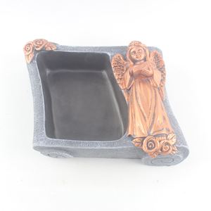 Ciment <span class=keywords><strong>Cactus</strong></span> Planteur Petit Dark Gary Planter Extérieur Jardin Plante Pot Décor Pour Collection <span class=keywords><strong>Hiver</strong></span> - Product Image 5