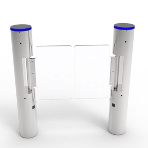 Security Gate Smart Card Supermarket <strong>Barrier</strong> Automatic Opening Swing Gate Control 304 Stainless Steel IP54 Protection Brushless - Product Image 1