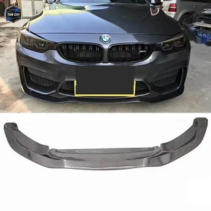 Lèvre de pare-chocs avant en fibre de carbone style PSM pour BMW <span class=keywords><strong>F</strong></span>-<span class=keywords><strong>80</strong></span> M3 <span class=keywords><strong>F</strong></span>-82 <span class=keywords><strong>M4</strong></span> 2015-2019, séparateur de lèvre avant, spoiler de menton, bas de caisse - Product Image 1