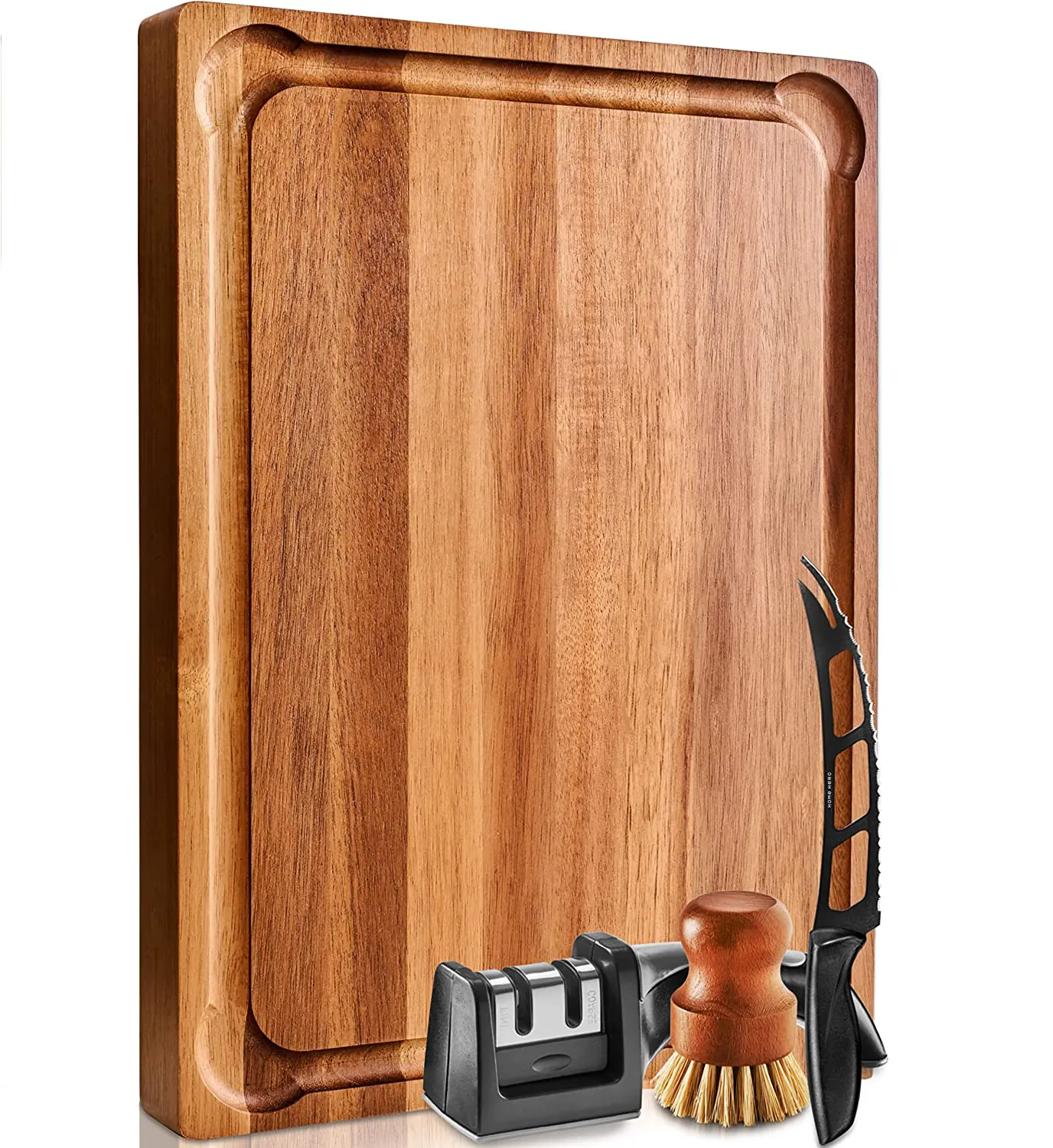 उच्च गुणवत्ता वाले कस्टम बड़े लकड़ी काटने वाले बोर्ड बहुउद्देशीय रसोई चॉपिंग बोर्ड