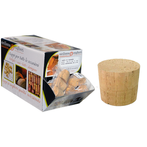 Bouchon en liège pour demi-jonc, 2 pièces, 55x50 mm de haut - Product Image 1