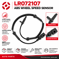 Capteur de vitesse de roue ABS arrière, capteur ABS LR072107 pour Land Rover Discovery Sport 2015-2021, pièces de rechange automobiles