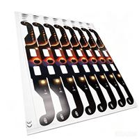 Lunettes d'éclipse solaire en gros, protection UV400, certifiées ISO 12312-2, en carton, certifiées CE ISO
