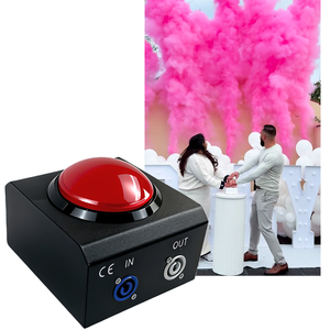 Cañón de CO2 con Botón Rojo para Revelación de Género, Efecto Especial para Fiestas de Baby Shower, Portátil, con Control Remoto - Product Image 6