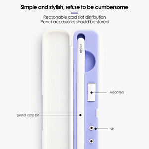 VASTSUN - Estuche de Transporte Portátil <span class=keywords><strong>con</strong></span> Cubierta de Plástico ABS para Apple Pencil <span class=keywords><strong>1</strong></span>/<span class=keywords><strong>2</strong></span> - Product Image 2