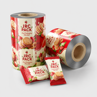 Film en rouleau personnalisé imprimé pour emballage alimentaire, en plastique laminé de qualité alimentaire, avec feuille d'aluminium, pour sachets et emballages de friandises pour animaux de compagnie