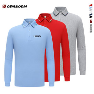 <span class=keywords><strong>Polo</strong></span> in Maglia per Uomo e Donna con Logo Personalizzato, Stampa o Ricamo, Manica Lunga, per Lavoro e Golf, Vendita all'Ingrosso - Product Image 3