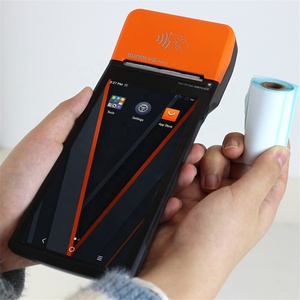 Sunmi V2pro ハンドヘルドプリンター用トリプルプルーフ高品質ダイレクトサーマル小型コア粘着ラベルステッカー用紙 - Product Image 2