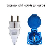 Générateur à essence d'origine, prise à deux trous, douille entièrement en cuivre, 2KW3KW5KW, prise européenne 220V, vente en gros