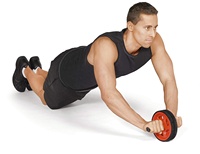 Roue abdominale Zakerda en caoutchouc EVA avec noyau en acier inoxydable, équipement d'entraînement musculaire, entraînement de fitness, salle de sport, maison