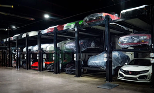 Sollevatore Auto a 3 Livelli GG Lifters, Colonna Condivisa PEP54/3500, Capacità 5400kg, Altezza Massima 3500mm, Garanzia 2 Anni - Product Image 6