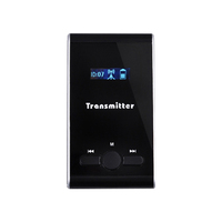 Système de guide touristique sans fil JT-100R Haut-parleur audio Émetteur-récepteur à distance Casque à murmure Utilisation en clinique Bippeur 200 MHz