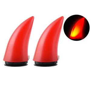 ヘルメットデコレーションモトクロスフルフェイスオフロードスクーターカーカスコ装飾その他のオートバイアクセサリーヘルメットデビルホーン - Product Image 5