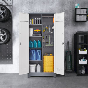 Armoire de nettoyage antirouille outils <span class=keywords><strong>casier</strong></span> de <span class=keywords><strong>rangement</strong></span> simple et double porte armoire de nettoyage - Product Image 6