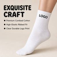 Pas de minimum de commande, chaussettes en tricot jacquard personnalisées unisexes, design OEM, créez vos propres chaussettes personnalisées