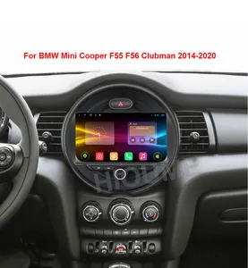 9 بوصة الروبوت 11 6G + 128G راديو السيارة لسيارات BMW ميني كوبر F55 F56 كلوبمان 2014-2020 GPS والملاحة مشغل فيديو رئيس وحدة