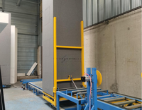 Ligne de production automatique de découpe de polystyrène, ligne de traitement à fil chaud pour la production en masse de panneaux d'isolation en mousse