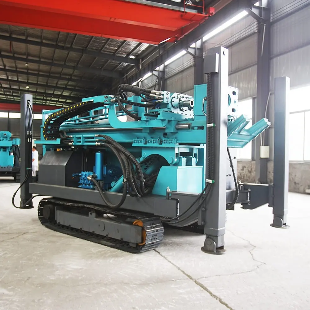 चीन हाइड्रोलिक ग्राउंड बोरहोल गोल्ड कोर ड्रिलिंग रिग खनन मशीन हार्ड रॉक में प्रयुक्त