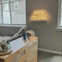 Corps de lampe en silicone, enseigne néon LED en lettres acryliques pour magasin de robots, fête, mariage, événements