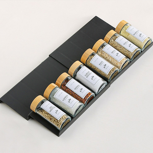 Venta al por mayor de plástico alto escritorio cocina especias estante cajón organizador superpuesto escalón montado en la pared especias baño estante de almacenamiento - Product Image 6