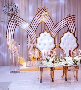Luxury New Design Christmas Wedding Backdrop With Butterfly