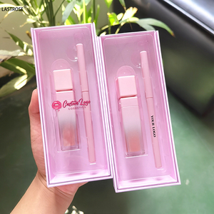 Quà Tặng Vegan 2 Trong 1 Không Thấm Nước Không Dính Son Bóng Và Lip Lót Kit Lâu Dài Sắc Tố Cao Son Môi Lỏng Và Lipliner Bộ - Product Image 5